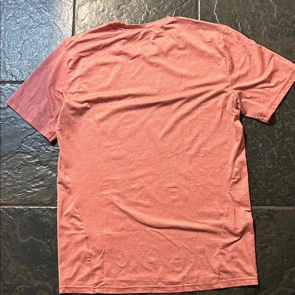 Nike Men's Red Short Sleeve Tee dri-fit